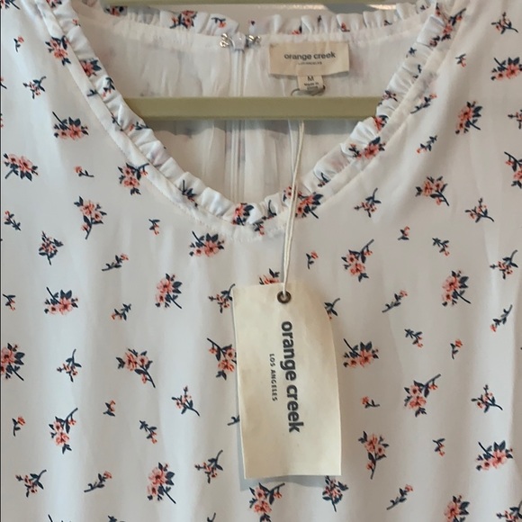 Orange Creek Floral Dress - Picture 2 of 3